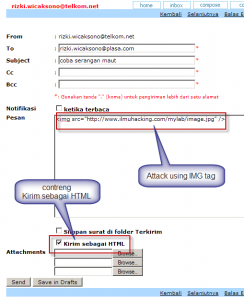 compose attack email